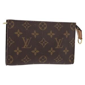 LOUIS VUITTON Monogram Bucket PM Accessory Pouch LV Auth ka944